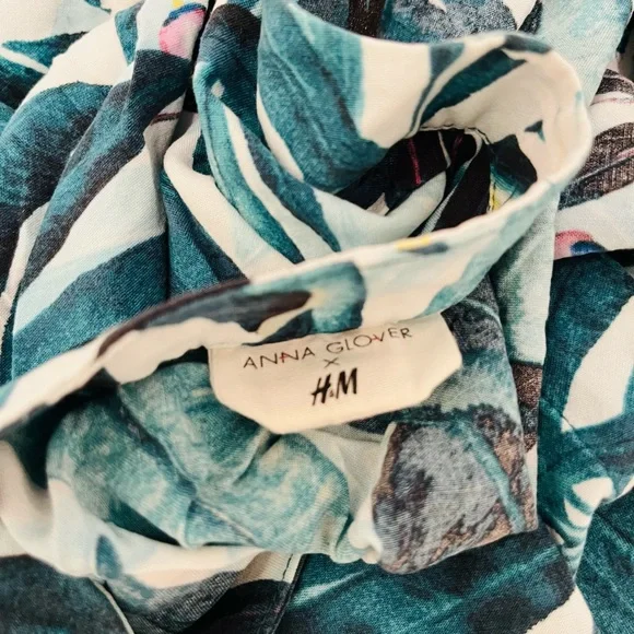 H&M x Anna Glover tropical print tunic - Picture 4 of 8